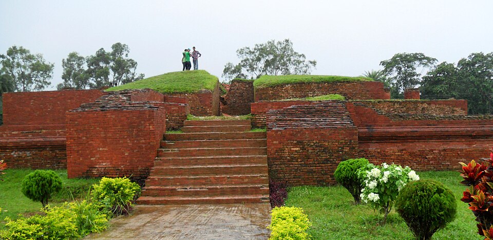 Terracotta meditation cells at Shalban Vihara, Mainamati, Comilla