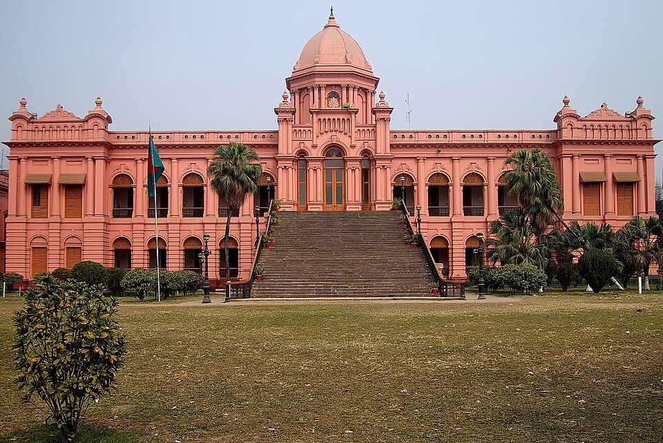 Ahsan Manzil Pink Palace on the Buriganga River, Old Dhaka, Bangladesh