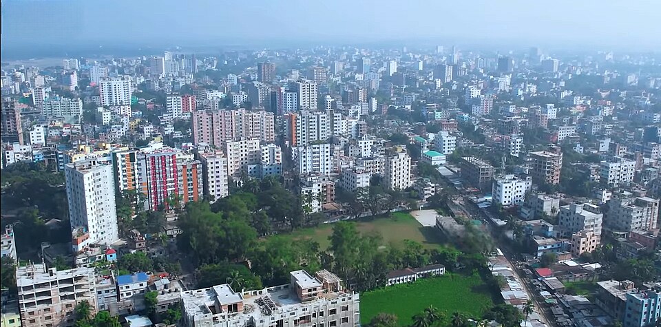 Mymensingh city riverside, Bangladesh — the Brahmaputra-facing district capital